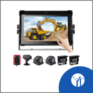 10.1” IP68 Touchscreen AI BSD ADAS Blind Spot Detection Monitor Warning Information System Driver Assistance