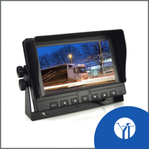 2CH Heavy Duty Truck LCD Monitor VD-7068HD
