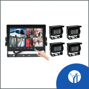 7-inch 4-channel in-car AI reversing camera system VD-7078FD