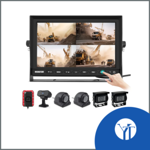 AI camera system with 10.28-inch HD display